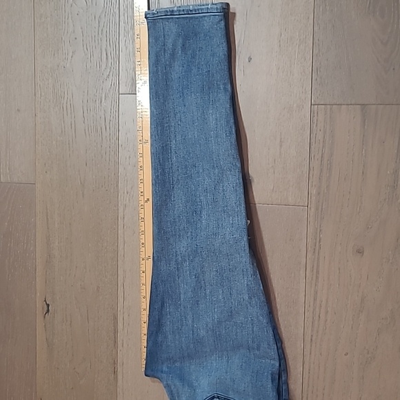 Judy Blue Jeans Women's sz 5/27 Boyfriend Fit Mid Rise Distressed Denim Jeans - Picture 12 of 15